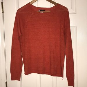 J Crew linen sweater